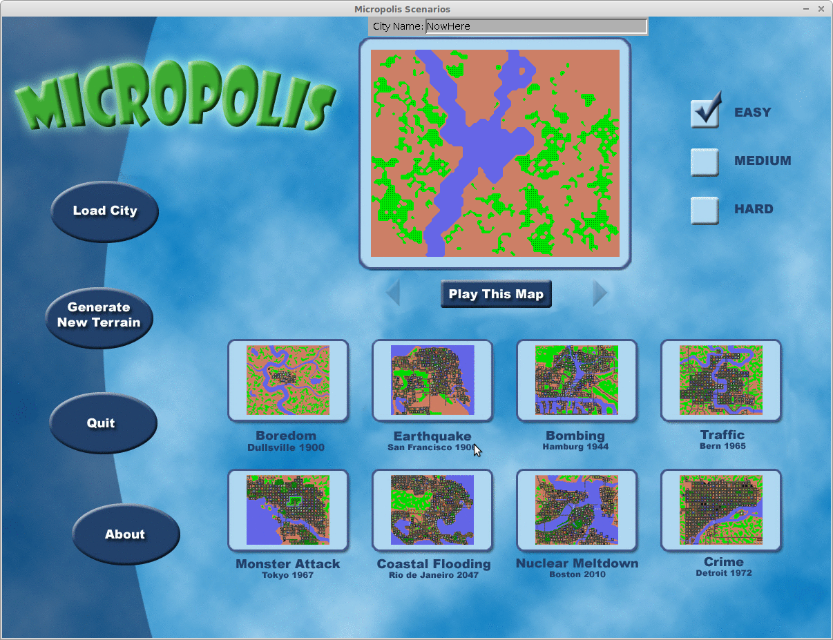 screenshot micropolis